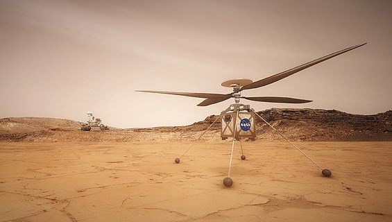NASA'n�n 'Mars Helikopteri' ��in Geri  Say�m Ba�lad�