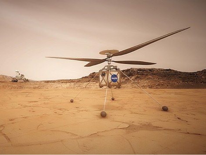 NASA'nn 'Mars Helikopteri' in Geri  Saym Balad
