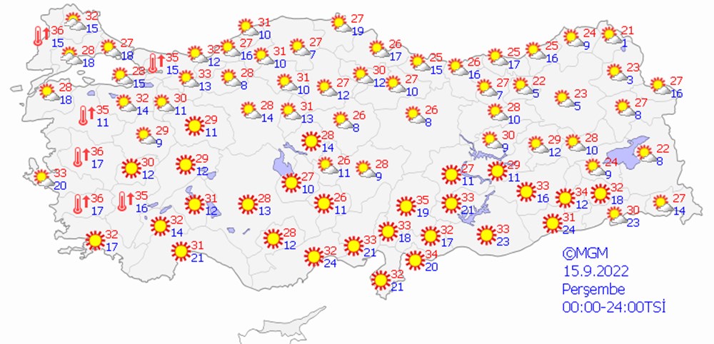 Çöl sıcakları geliyor (bugün hava nasıl olacak) - 6