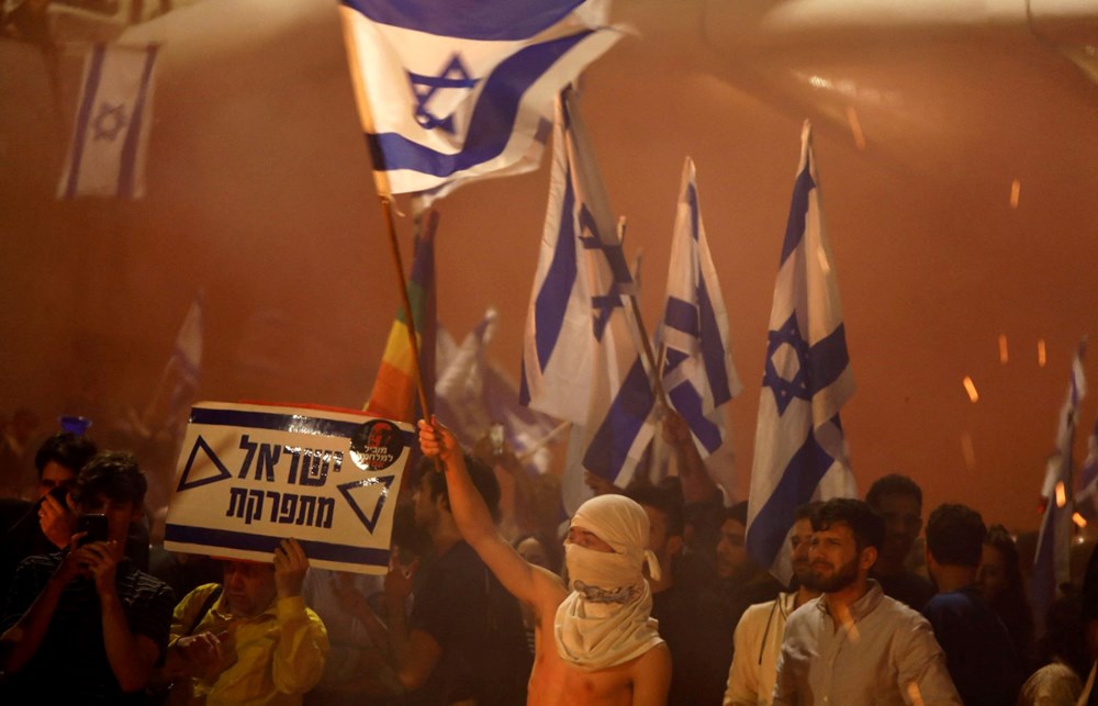 İsrail'de protestolar şiddetlendi - 7