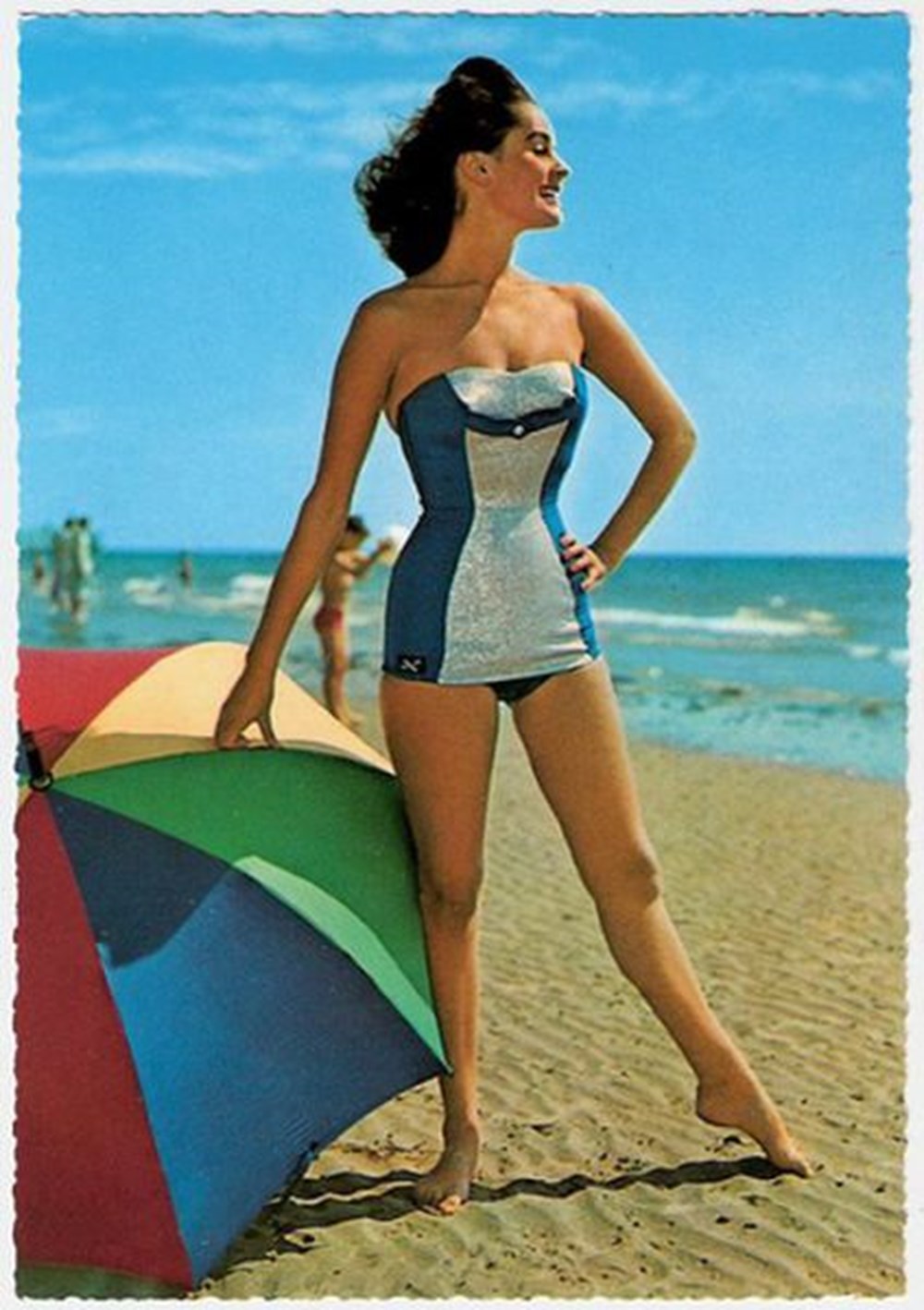 Пляжная мода 1950
