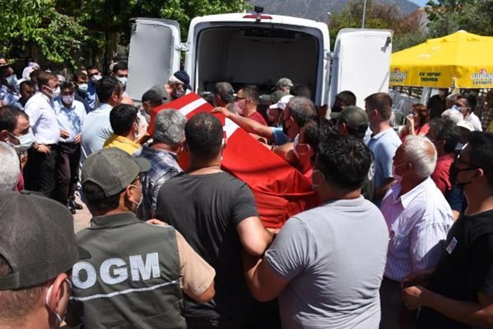 Muğla'da 'orman şehidi' törenle son yolculuğuna uğurlandı - 14