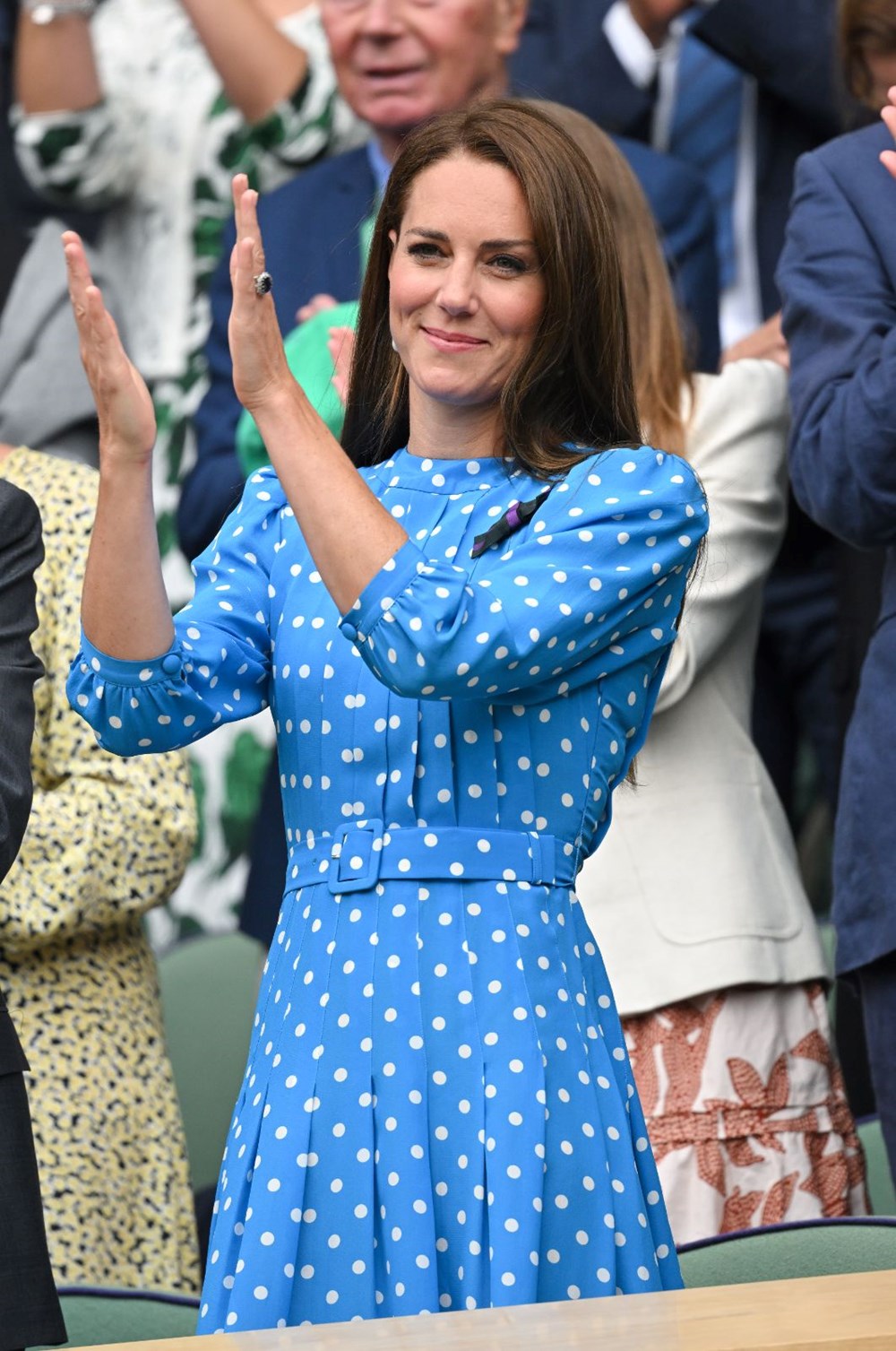 Kate Middleton ve Prens William 2022 Wimbledon Tenis Turnuvası'na katıldı - 3