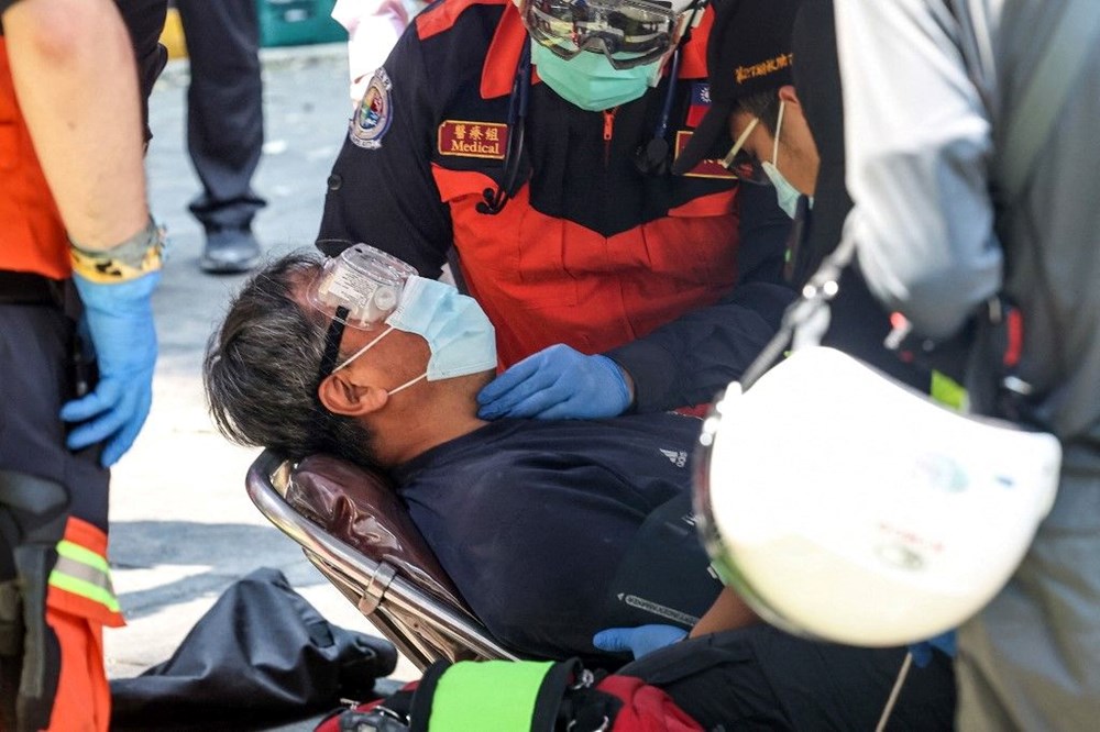 Tayvan'da 7,4 büyüklüğünde deprem: Son 25 yılın en büyüğü - 10