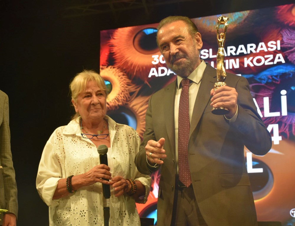 30. Uluslararası Adana Altın Koza Film Festivali'nde Onur Ödülleri verildi - 3