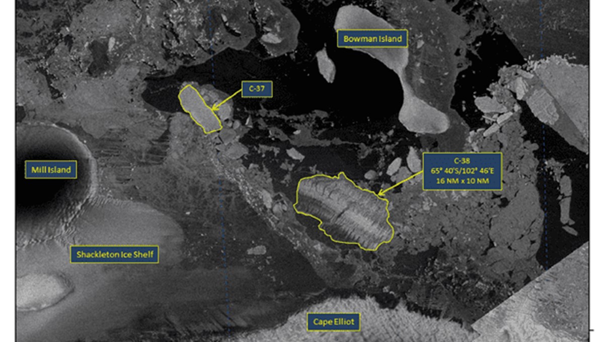 NASA felaketin görüntülerini paylaştı: Antarktika'da Kadıköy'ün üç katı büyüklüğünde bir alan tamamen eridi