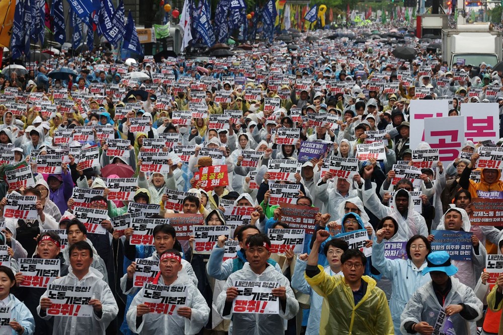 Dünyada 1 Mayıs: Bütün ülkelerin işçileri birleşti - 8