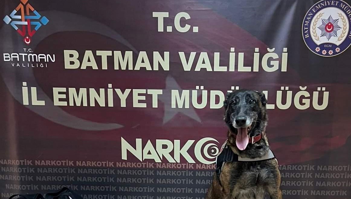 Batman'da yolcu otobüsünün bagajında uyuşturucu ele geçirildi