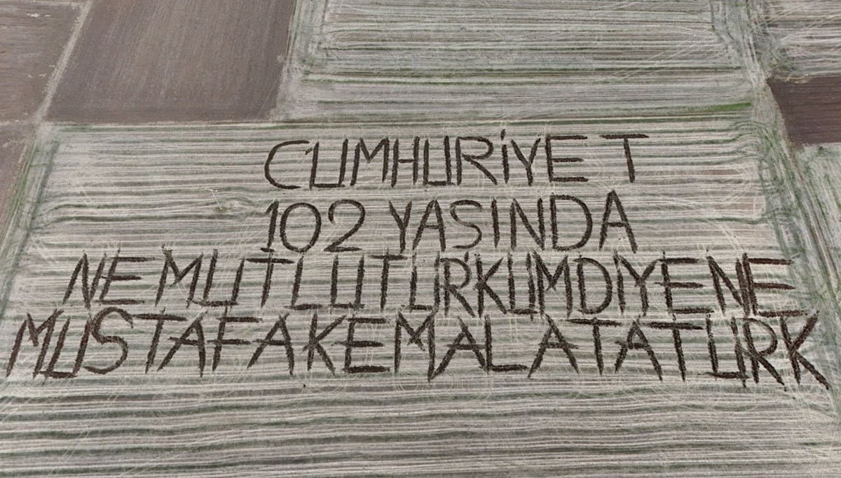 Çiftçinin Cumhuriyet coşkusu