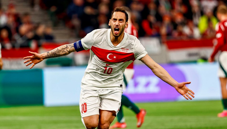 Hakan Çalhanoğlu'ndan milli takımda 21. gol