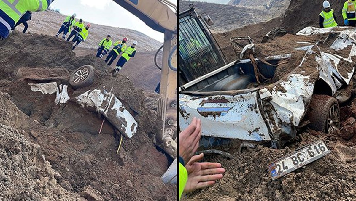Erzincan İliç'te maden faciası | Toprak altında kalan pikap bulundu Erzincan İliç'te maden faciası | Toprak altında kalan pikap bulundu