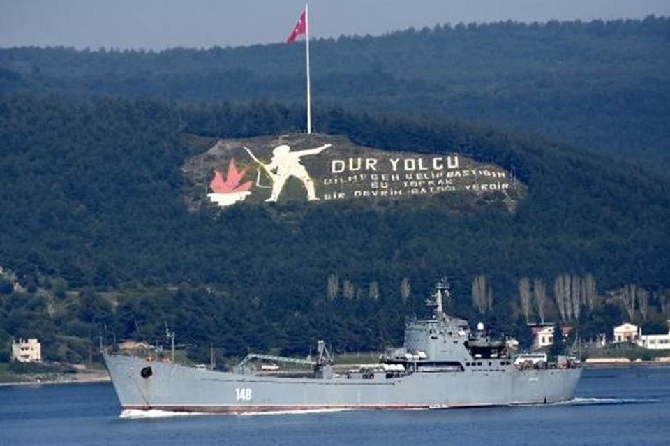 Rus savaş gemisi 'Orsk' Akdeniz'e iniyor - 1