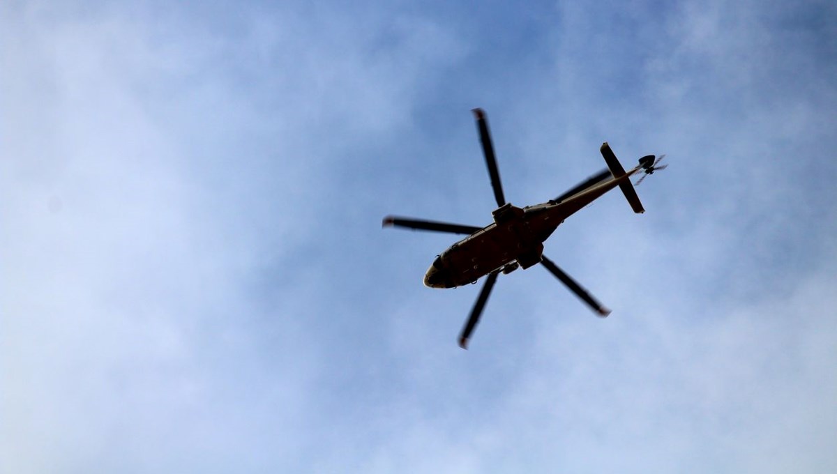 Isparta'da arızalanan askeri helikopter acil iniş yaptı