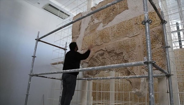 Hasankeyf Müzesi tarihi mihrapla ziyaretçilerini karşılayacak