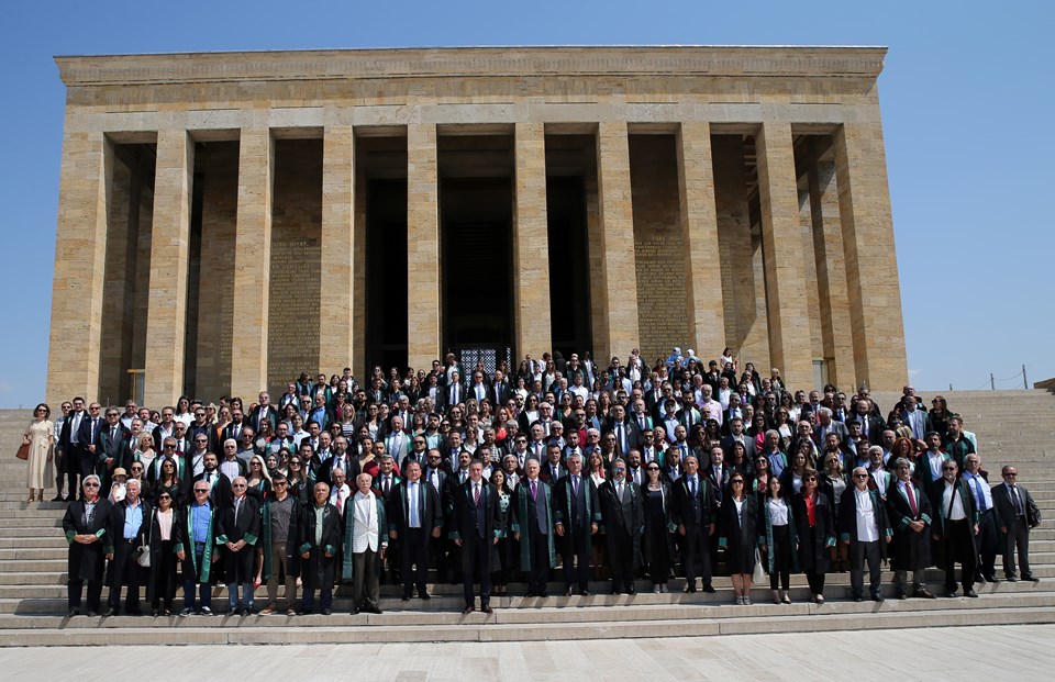 Ankara Barosu'ndan Anıtkabir'e ziyaret - 3