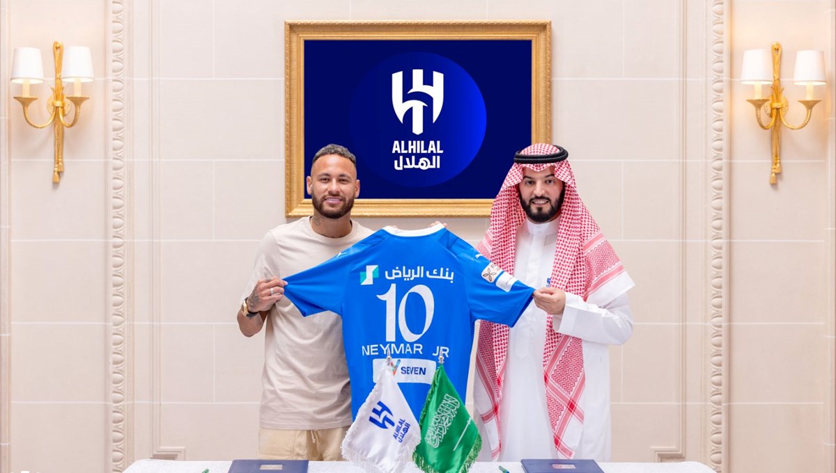 Al Hilal, Neymar'ı açıkladı: 400 milyon euroluk dev transfer