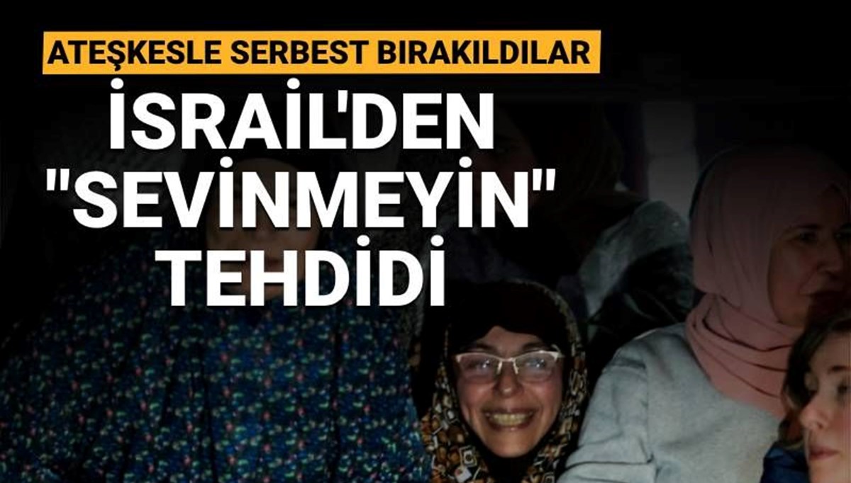 Ateşkesle serbest bırakılan Filistinli mahkumlara baskı: Sevinirlerse tutuklanabilirler! Ateşkesle serbest bırakılan Filistinli mahkumlara baskı: Sevinirlerse tutuklanabilirler!
