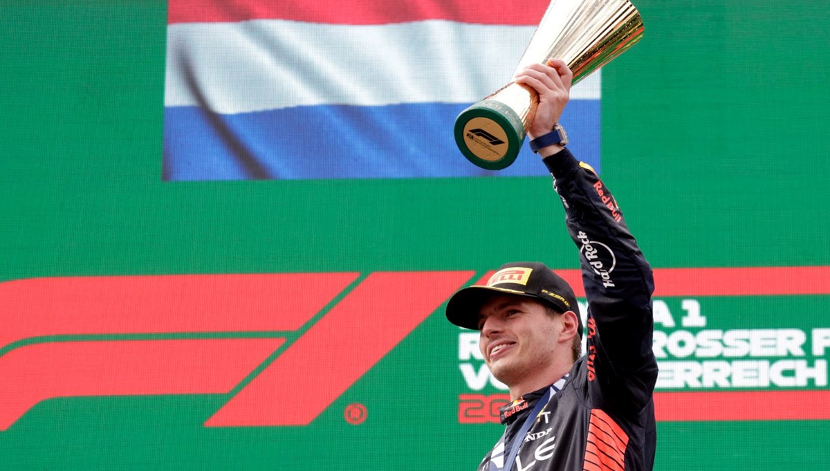 F1 Avusturya Grand Prix'sini Max Verstappen kazandı