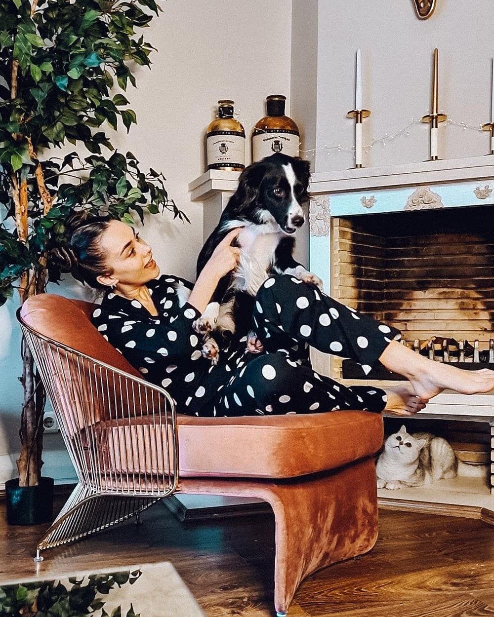 Corona g�nlerinde �nl�lerin ev halleri