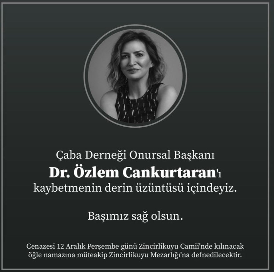 Modern tıbbın filozofu" olarak tanınan Dr. Özlem Cankurtaran hayatını  kaybetti (Dr. Özlem Cankurtaran kimdir?) - Son Dakika Türkiye Haberleri |  NTV Haber