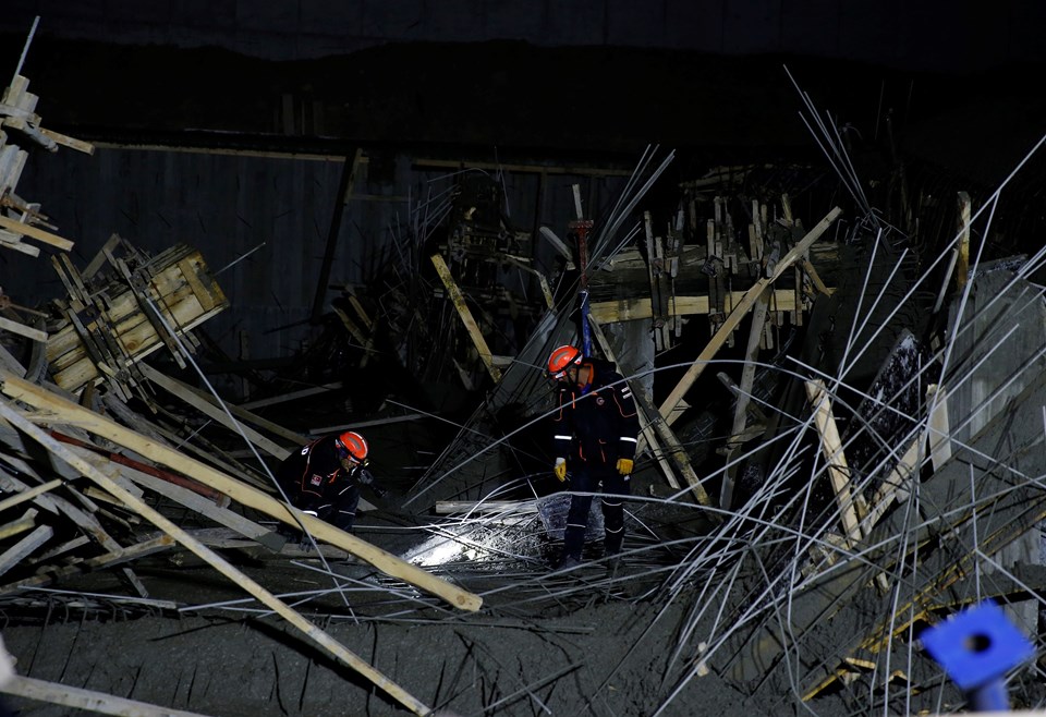 Ankara'da inşaatta göçük: 5 yaralı - 1