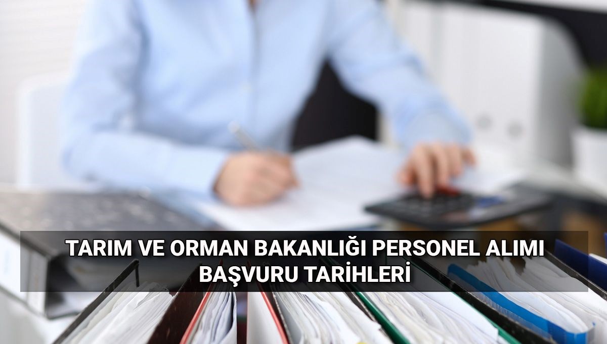 Tarım ve Orman Bakanlığı 200 sözleşmeli personel alıyor! Personel alımı başvurusu ne zaman, hangi branşlarda yapılacak? Tarım ve Orman Bakanlığı 200 sözleşmeli personel alıyor! Personel alımı başvurusu ne zaman, hangi branşlarda yapılacak?