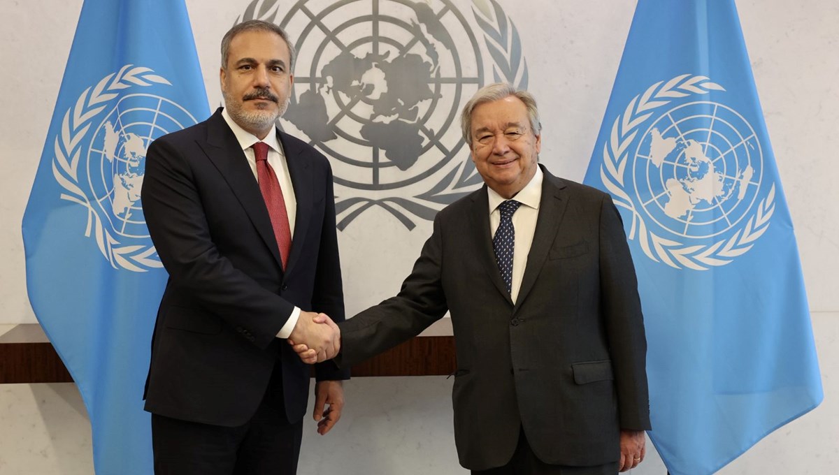 Bakan Fidan, BM Genel Sekreteri Guterres ile görüştü Bakan Fidan, BM Genel Sekreteri Guterres ile görüştü