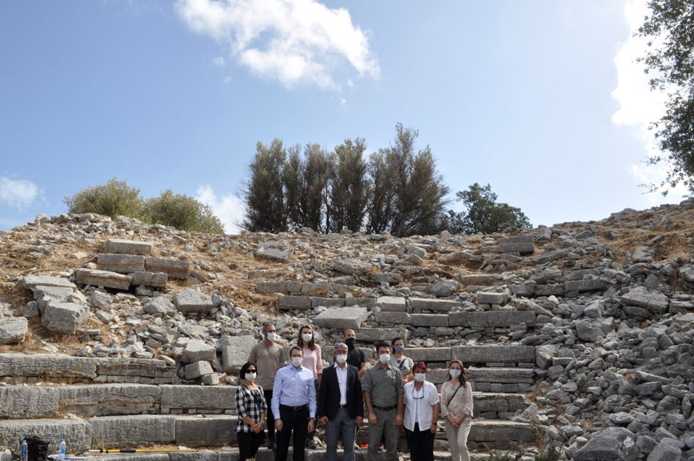 Amos Antik Kenti'nde 2 bin 200 yıllık tarih gün yüzüne çıkacak - 4