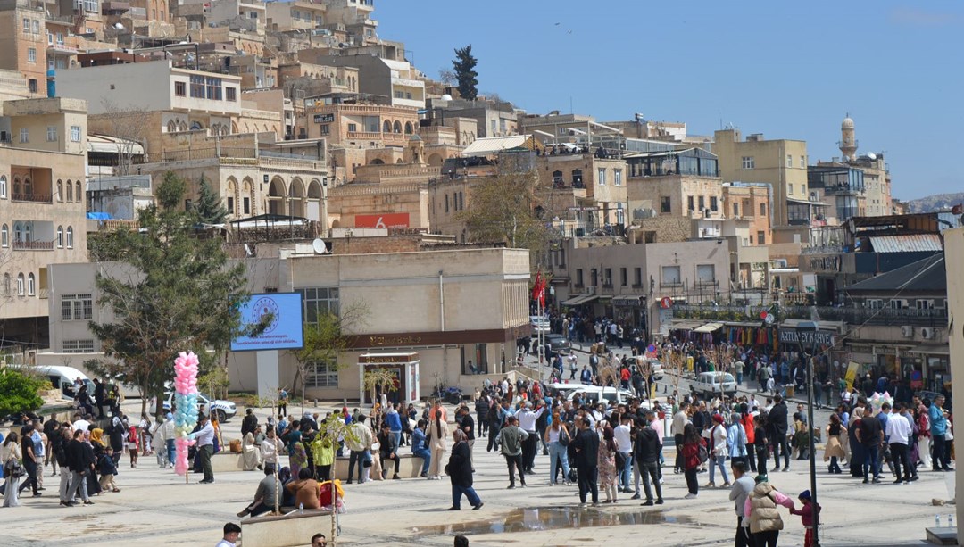 Bayram tatilinde Mardin'e turist akını