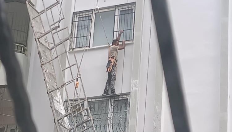 Adana'da korku dolu anlar