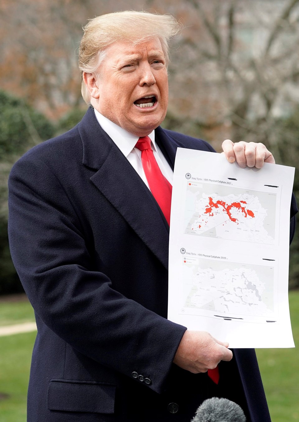 Trump'tan DAEŞ haritası - 1