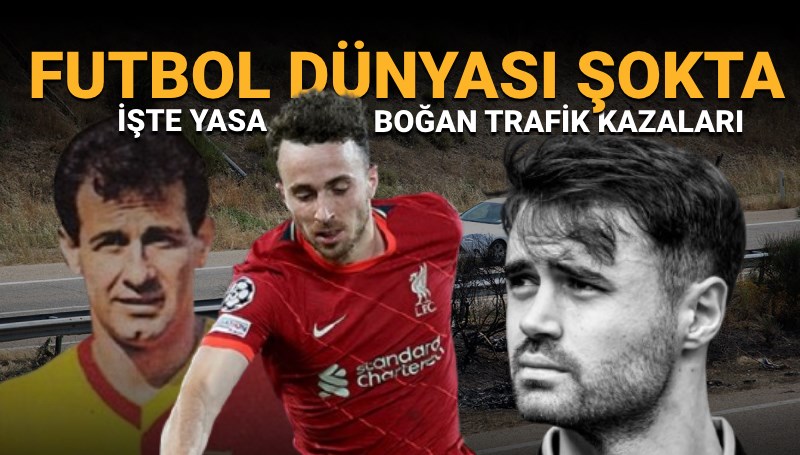 Futbol dünyasını yasa boğan trafik kazaları