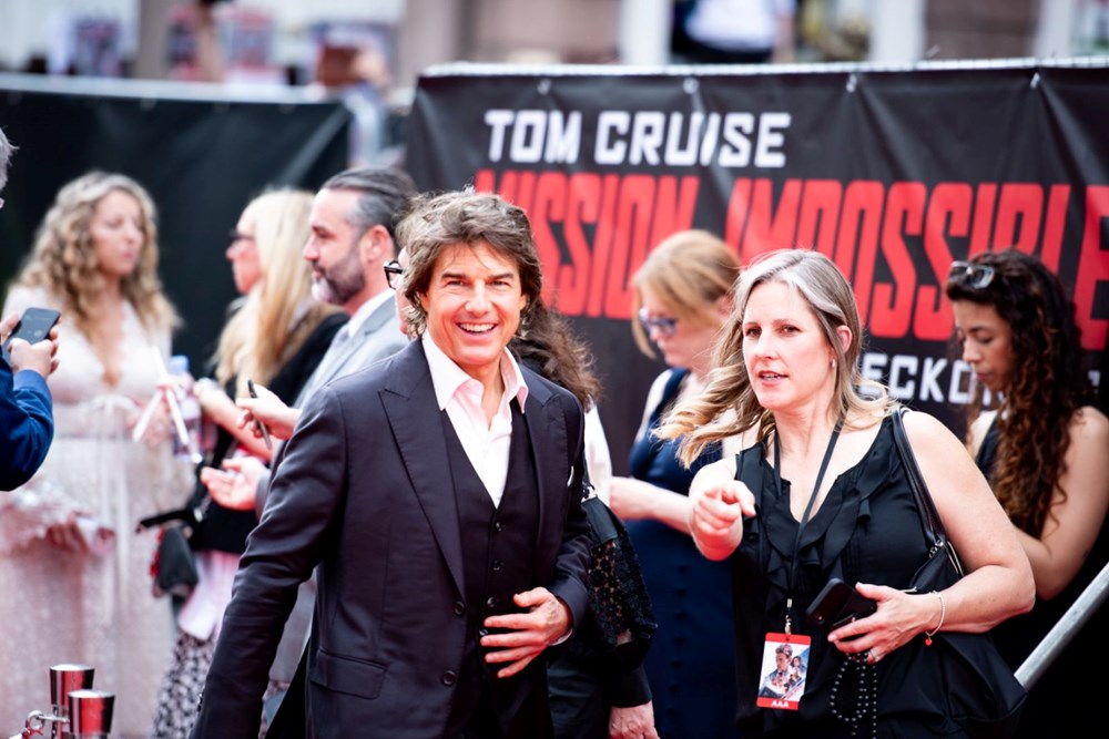 Görevimiz Tehlike 7'nin Londra prömiyeri: Kadın oyuncular Tom Cruise'dan rol çaldı - 1