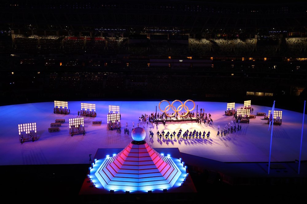 2020 Tokyo Olimpiyatları görkemli açılış töreniyle başladı - 39