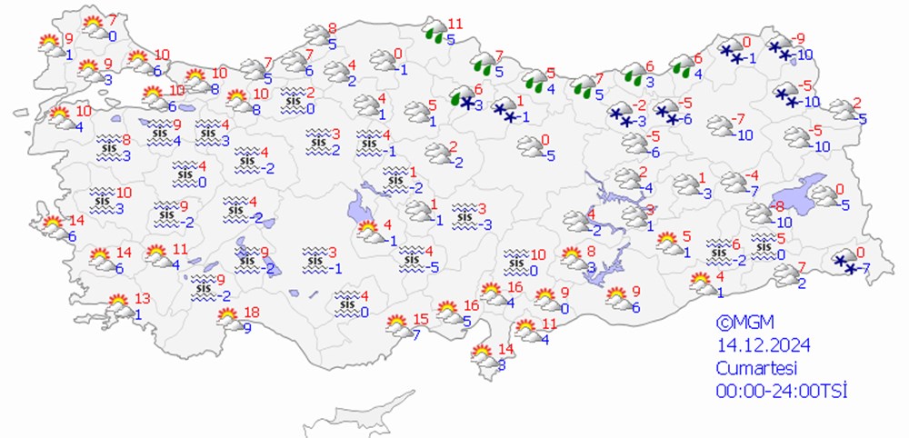 Balkanlardan soğuk hava geldi | Sıcaklık hızla düşecek: Cuma gününe dikkat! - 18