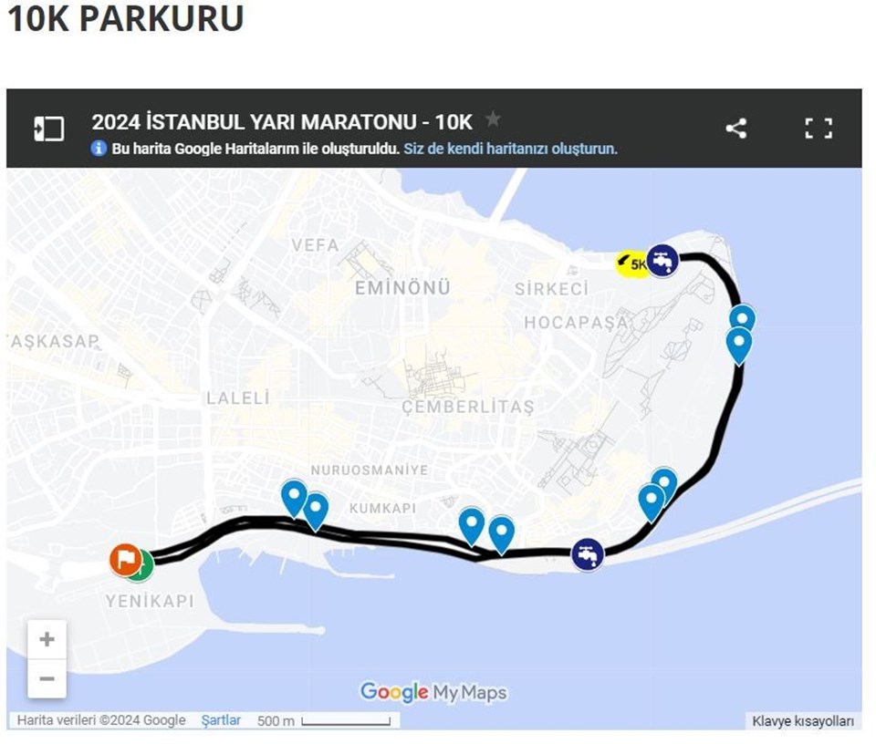 İstanbul Yarı Maratonu güzergahı ve parkur bilgisi paylaşıldı (10K - 21 K parkuru) - 1