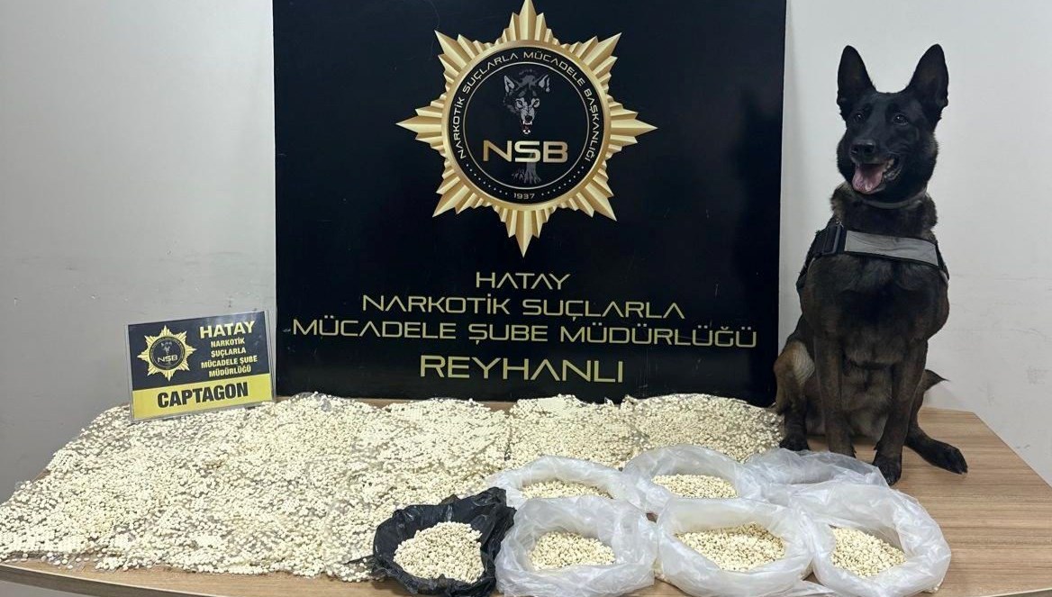 Hatay'da uyuşturucu operasyonu