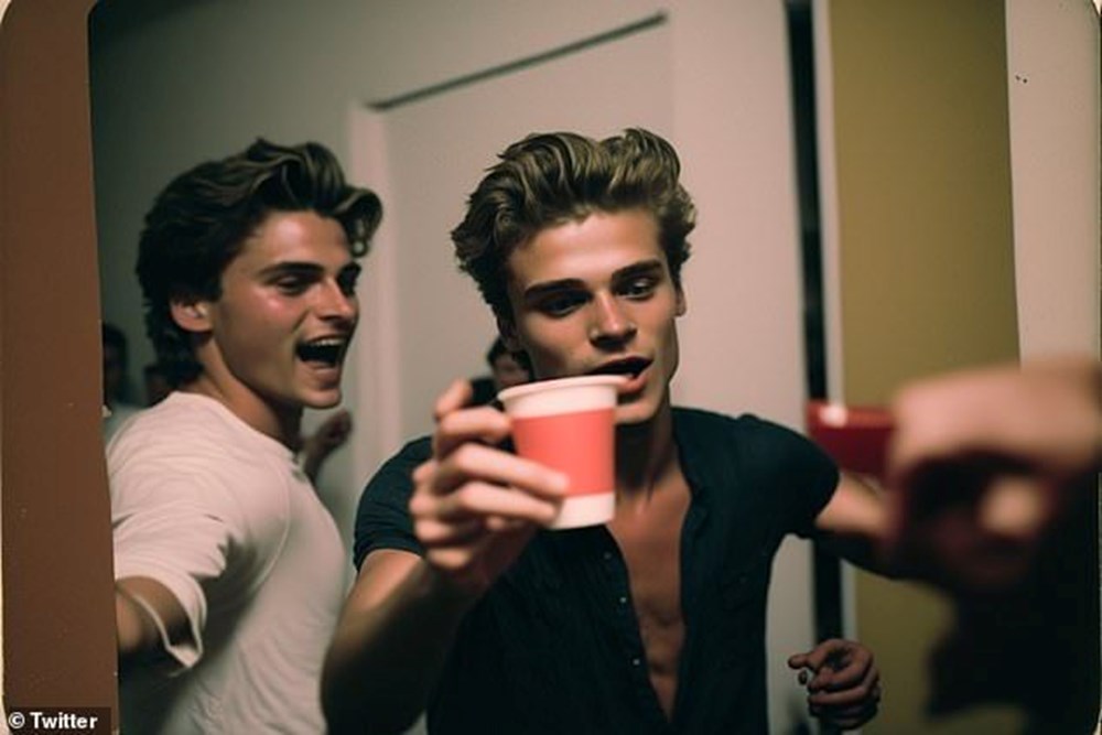 Sosyal medyada daha sosyal mi gözükmek istiyorsunuz? İşte yapay zekadan parti fotoğrafları - 3