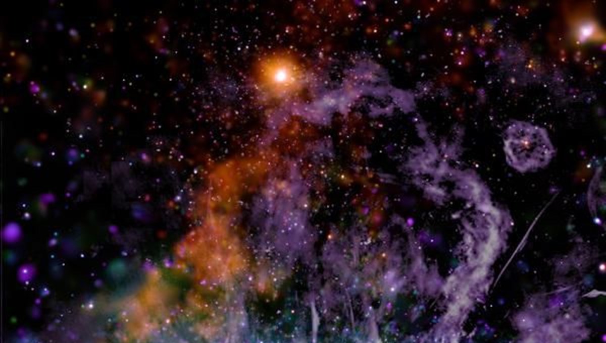 NASA'dan 20 yıllık çalışma: Samanyolu merkezinin mozaik görseli yayınlandı