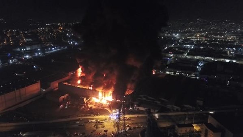 Bursa'daki fabrika yangını 42 saat sonra söndürüldü - 3