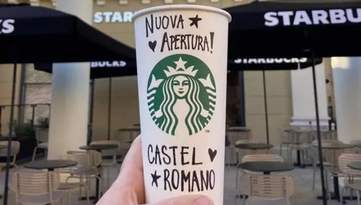 İtalya'nın başkenti Roma Starbucks'a yenik düştü: