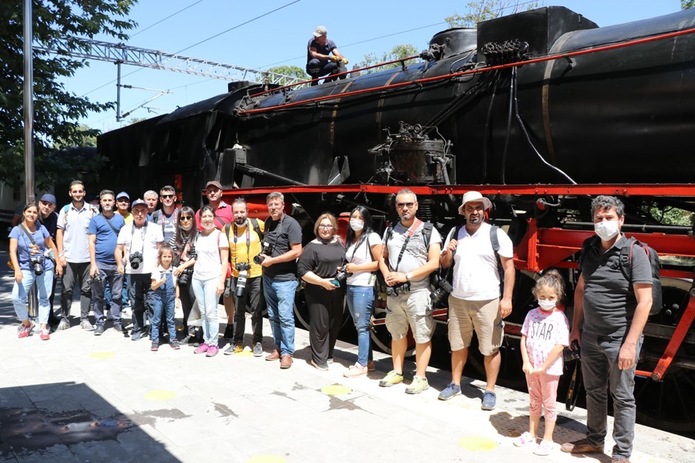 Atatürk'ü 100 yıl önce Pozantı'ya getiren buharlı kara tren yeniden Pozantı'da - 2