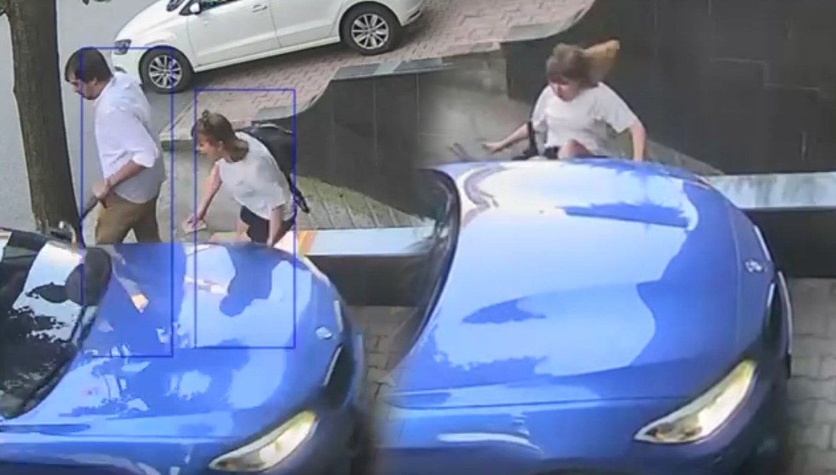 İstanbul'da eski eş dehşeti: Arabayla ezmeye kalkıştı!