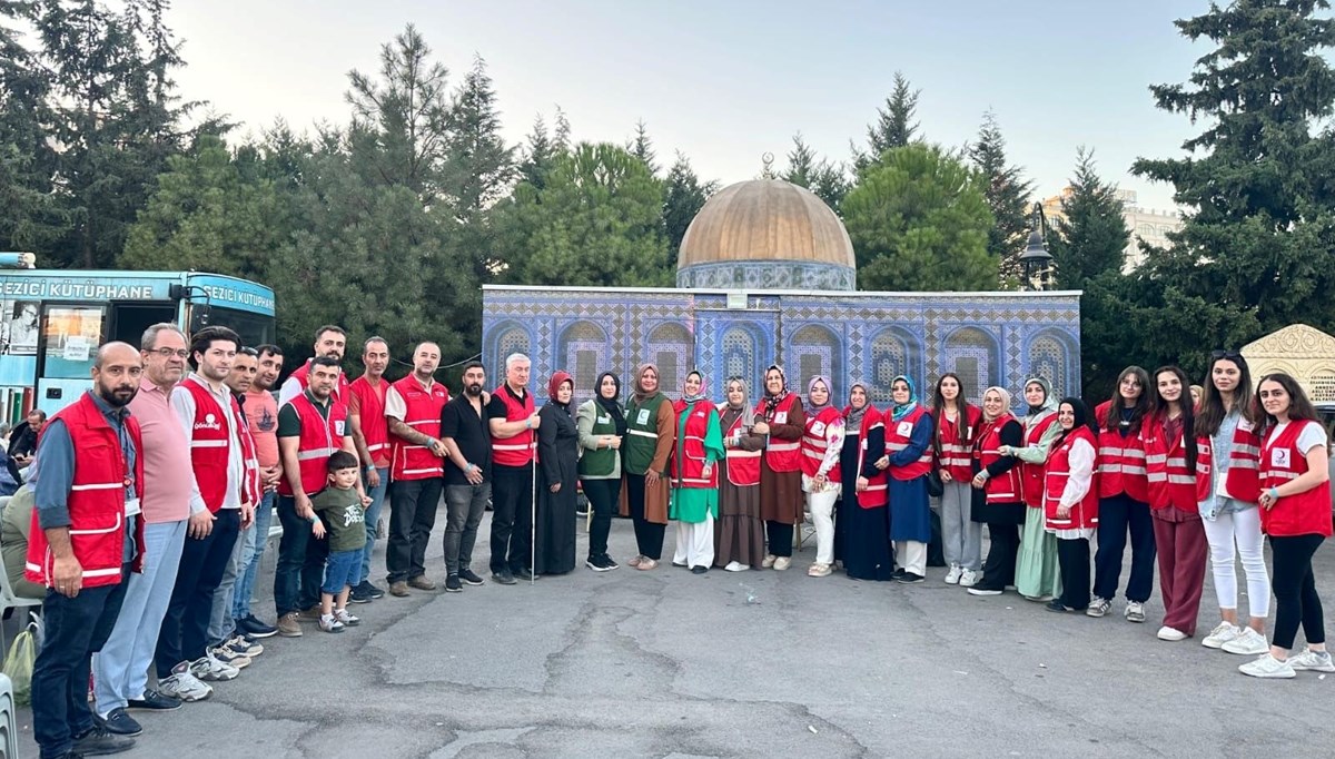 Mardin'de Gazze için etkinlik