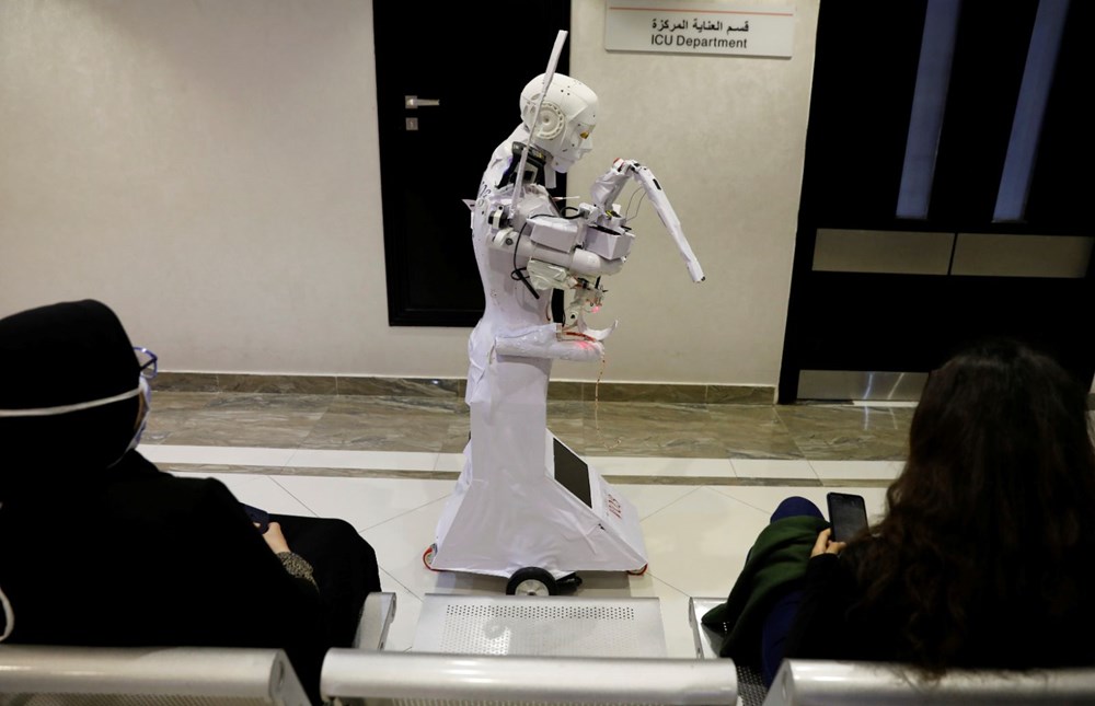 Mısır’da Covid-19’a
karşı robotla mücadele - 8