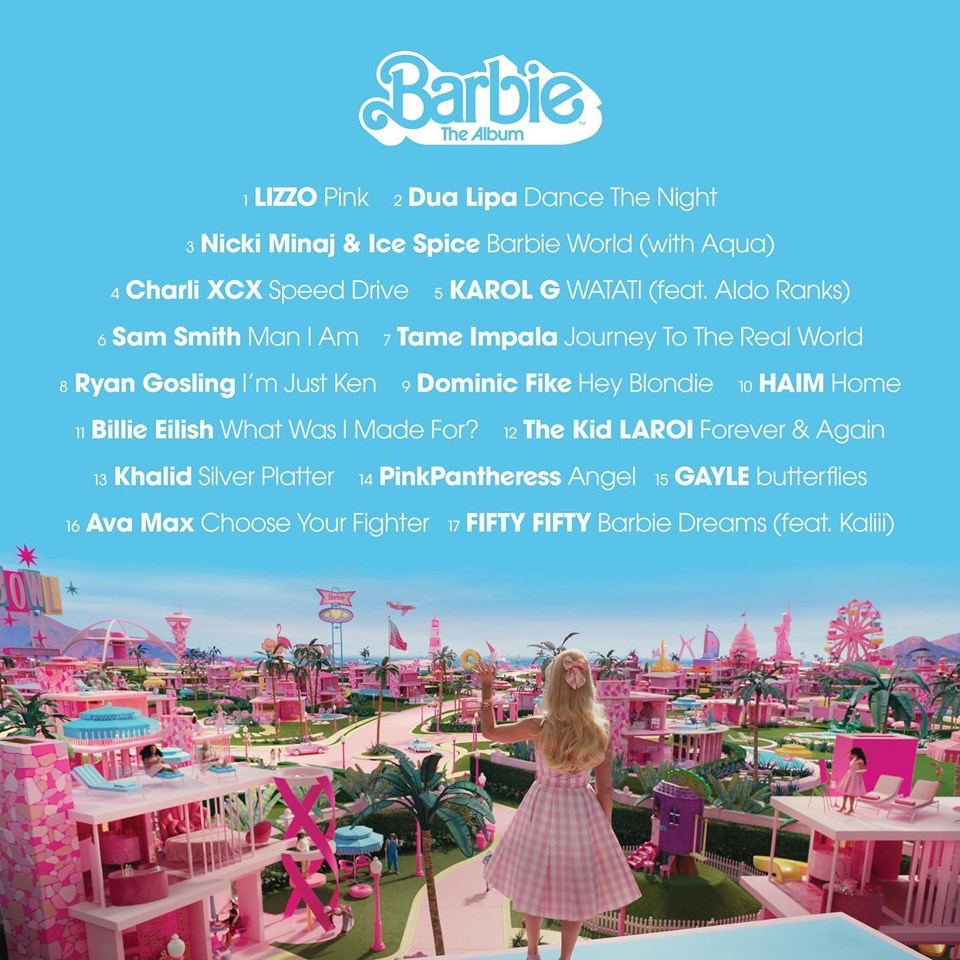 "Barbie"nin film müzikleri bir albümde toplandı - 1