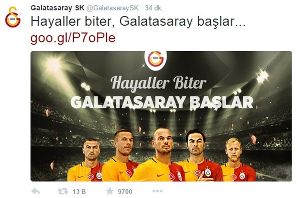 Galatasaray'dan Fenerbahçe'ye gönderme - 2