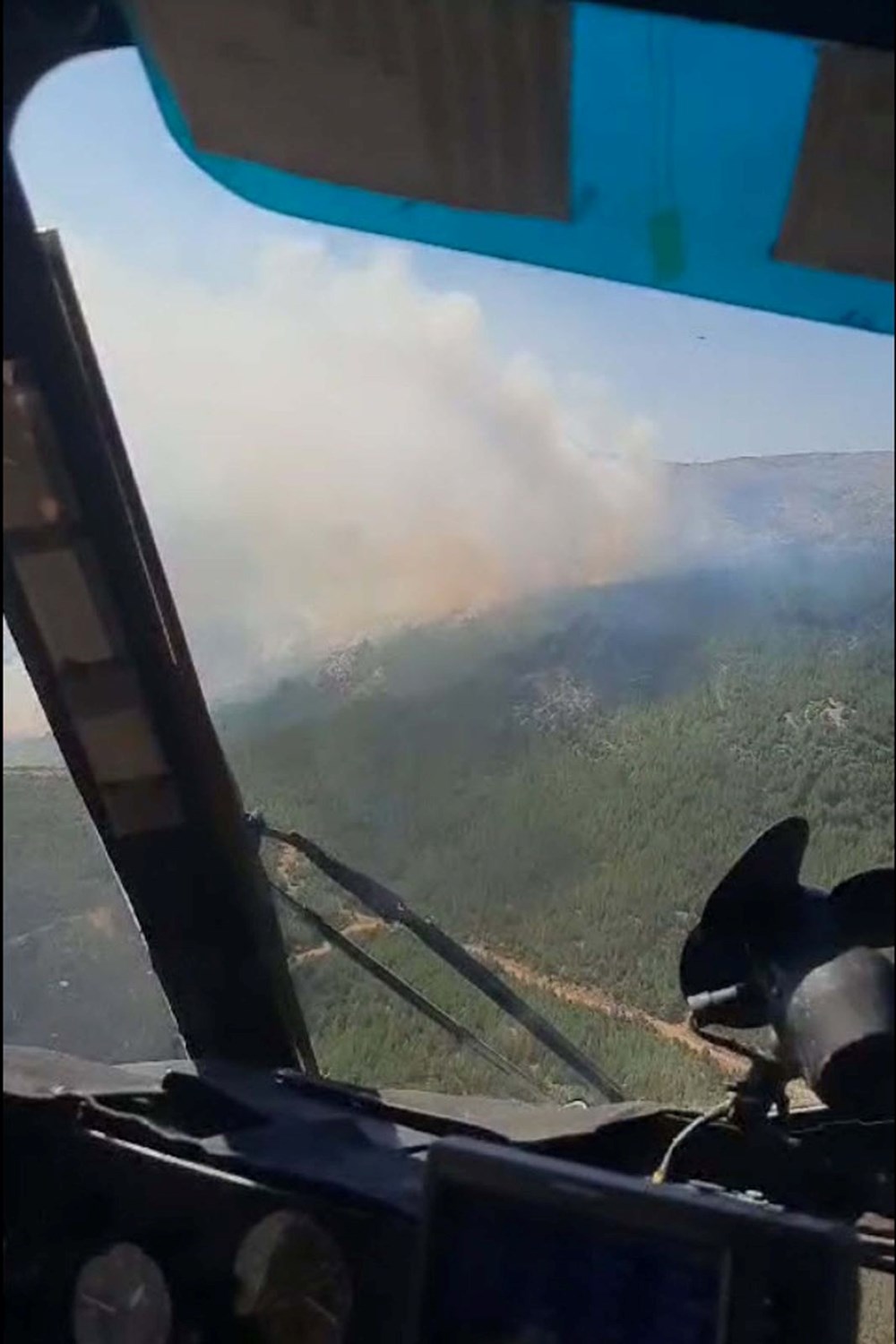 İzmir’deki orman yangını ikinci gününde: Ekiplerin müdahalesisürüyor - 2