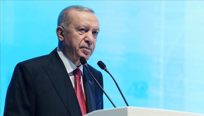 Cumhurbaşkanı Erdoğan konuşuyor