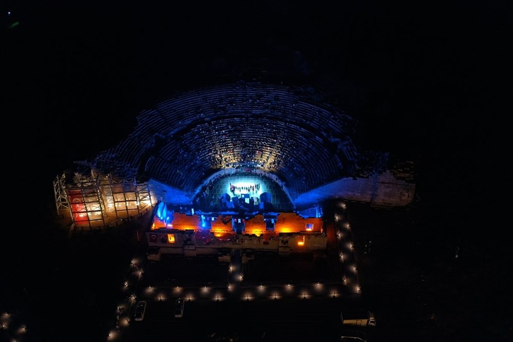 Patara Antik Kenti'nde restorasyon sonrası ilk tiyatro gösterisi - 8